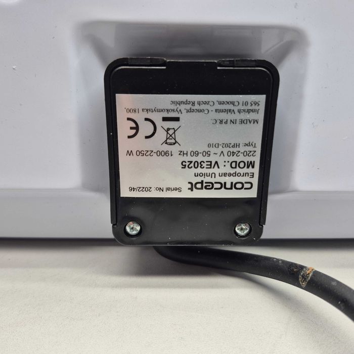 Kuchenka elektryczna Concept VE3025 , 2250W; Komis Jasło Igielna