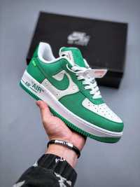 Buty Louis Vuitton Nike x LV Air Force 1 Green