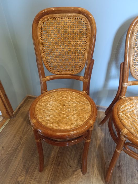 Zestaw ogrodowy ratanowy Calamus Rotan. 6 krzeseł