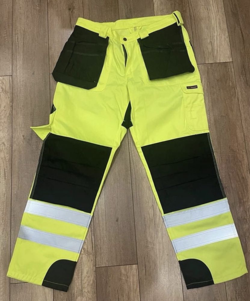 Długie i krótkie spodnie spodenki robocze XXL pracownicze 56