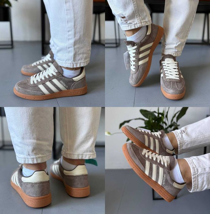 Женские кроссовки Adidas Spezial Handball Earth Strata Gum 36-40 Хит!