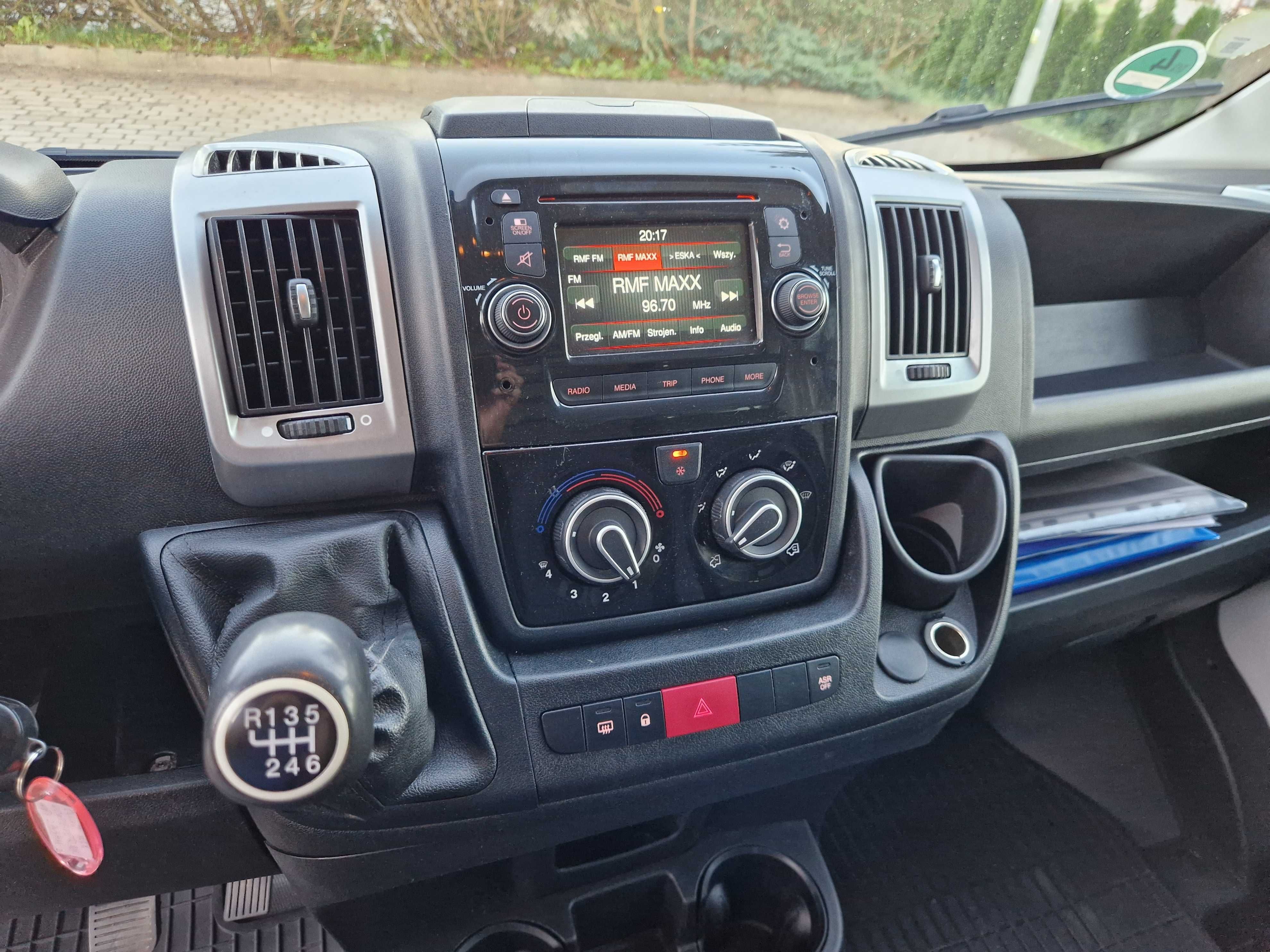 Fiat Ducato 180KM Max Kontener Izoterma Kamper Van Webasto Łóżko Klima
