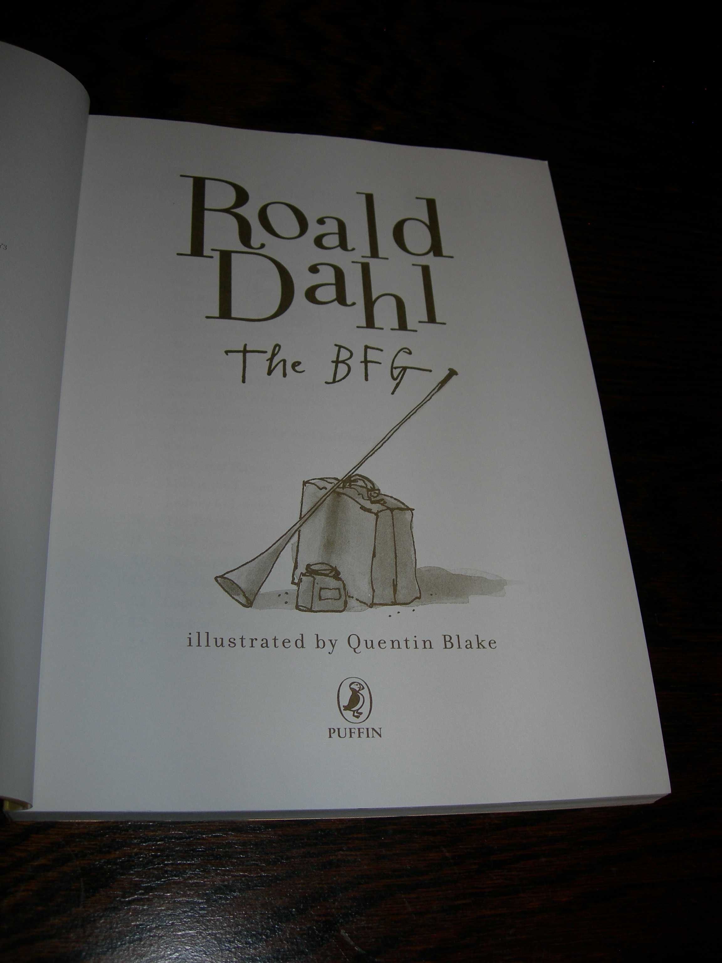Książka "BFG"- Roald Dahl - Bardzo Fajny Gigant - wersja anglojęzyczna