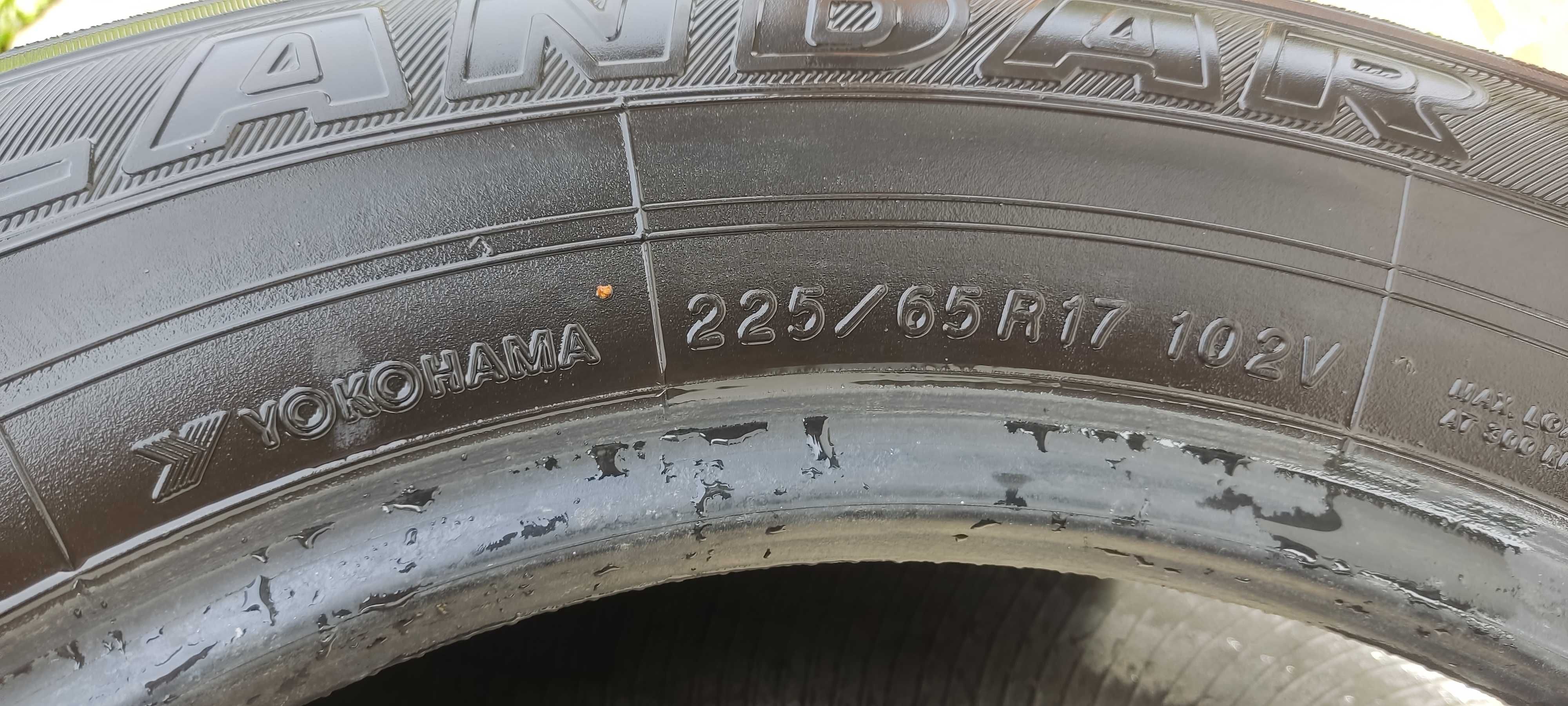 Літні шини Yokohama Geolandar G98 225/65 R17 102V