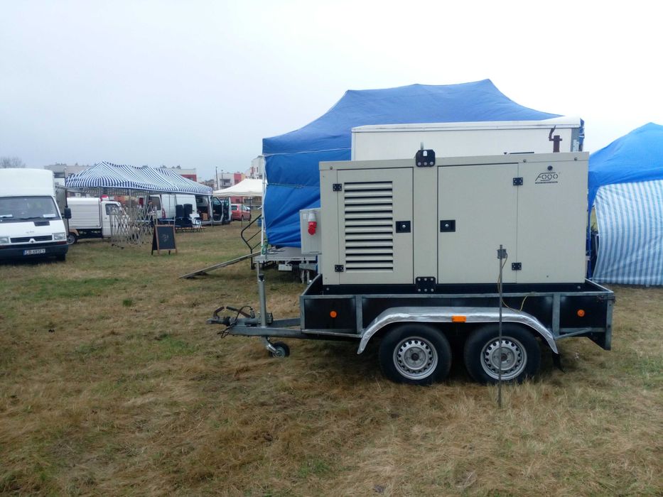 Agregat prądotwórczy Agregaty wypożyczalnia wynajem 24/7 20-200 KVA