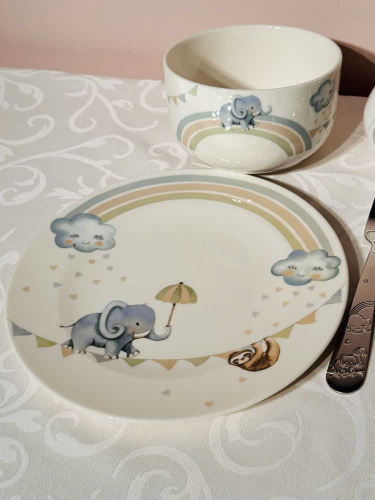 Villeroy&boch Walk Elefant Набір посуду дитячий 7 од.