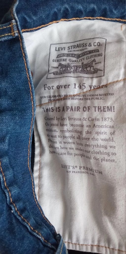 Джинси Levi's 511 W34 L32