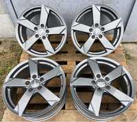 Диски R17 5x112 Audi A4 A6 VW Passat Golf Skoda Seat Графіт