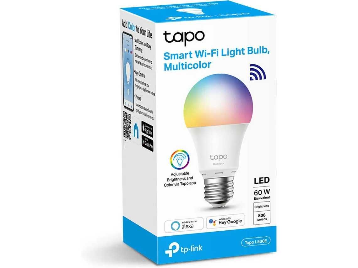 Lâmpada TP-LINK Multicolor Tapo L530E - Nova e selada