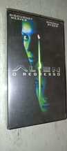 Antiga cassete vhs filme Alien o regresso