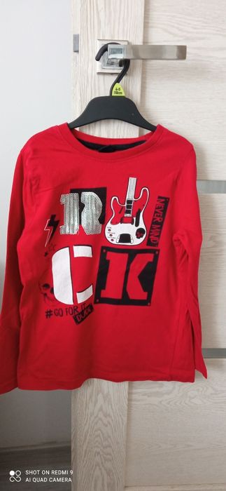 Koszulki z długim rękawem 122/128 Rebel, Reserved