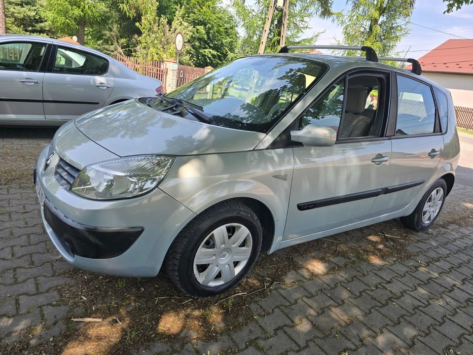 Renault scenic 2 II 1.6 LPG 03r sprawna klimatyzacja hak holowniczy