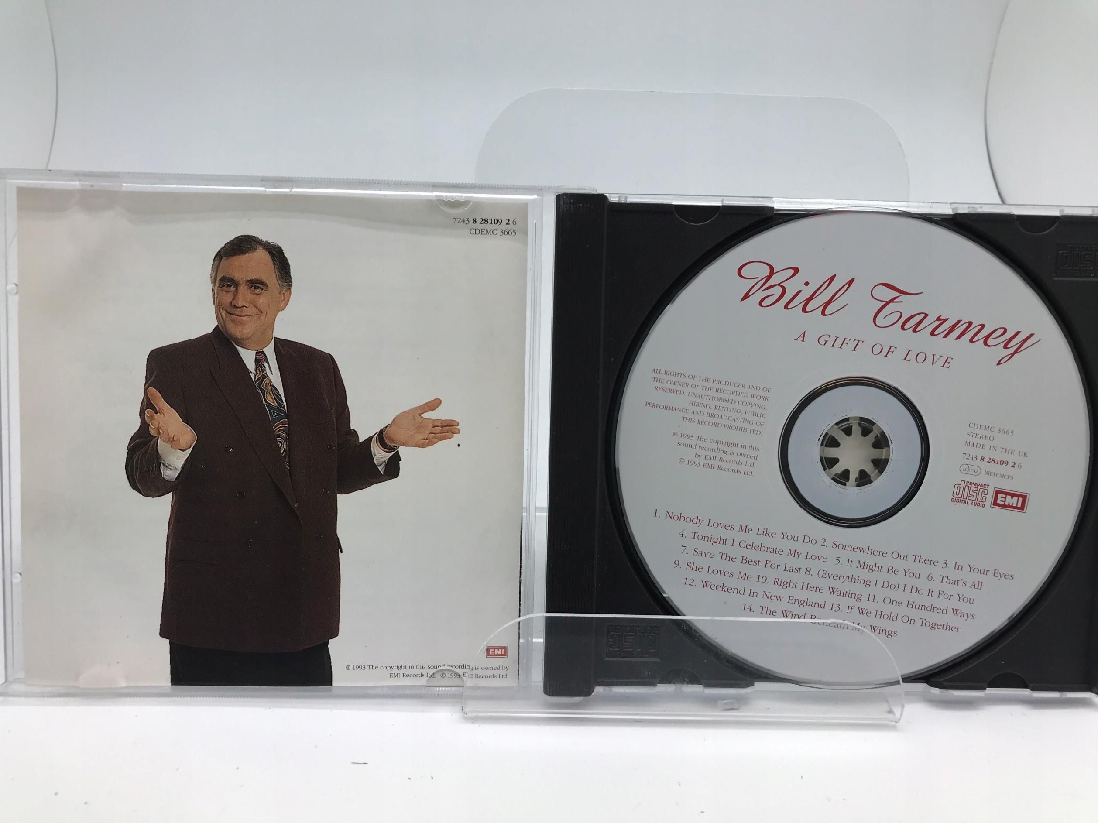 Cd - Bill Tarmey - A Gift Of Love