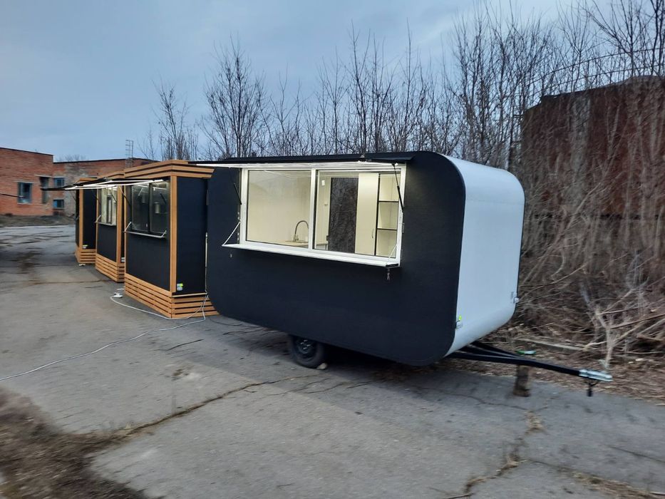 Виготовлення та продажа торгових кіосків, кав'ярні, мафи на колесах