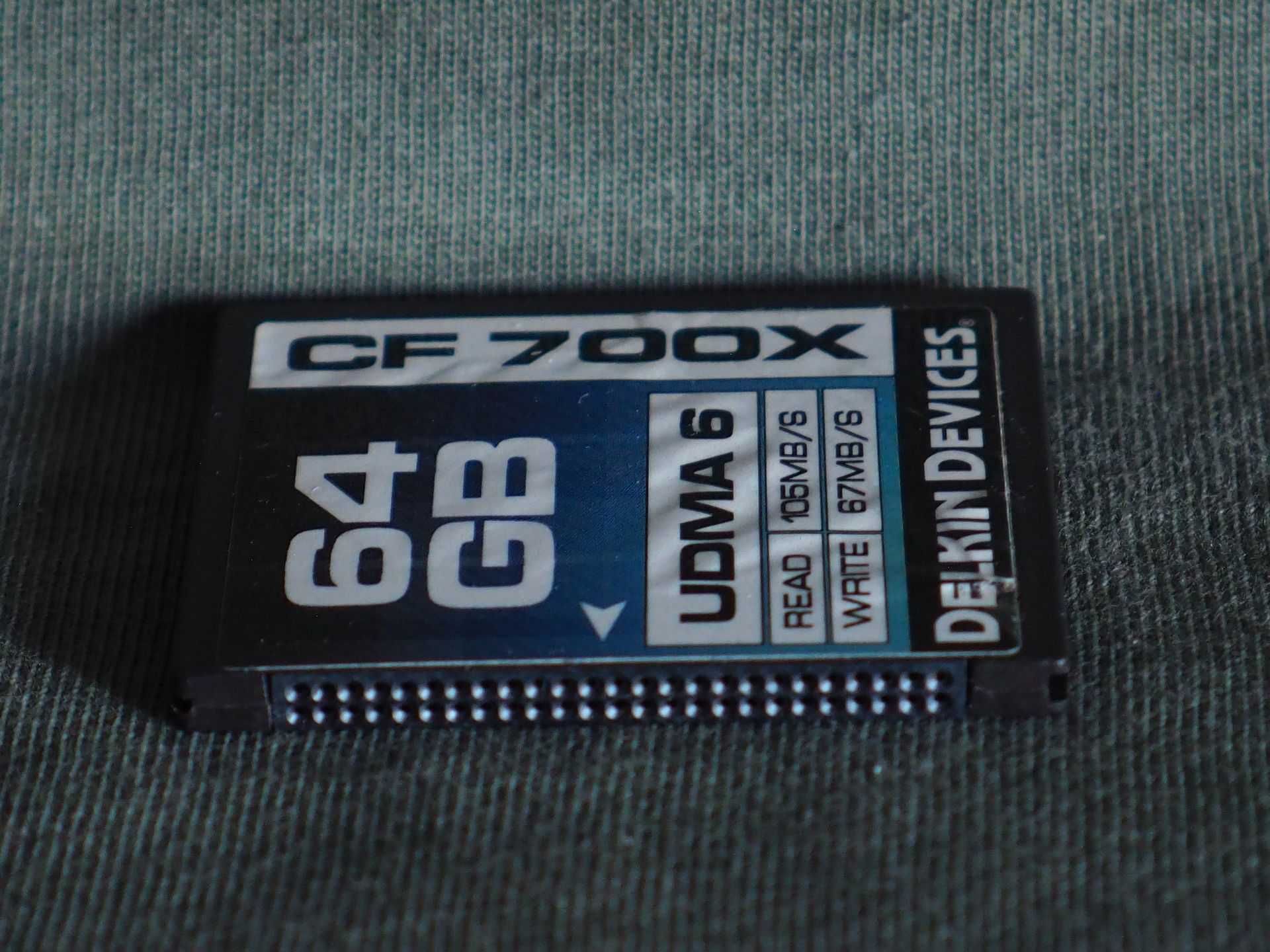 Karta pamięci CompactFlash Delkin Devices 64GB  CF 700x.