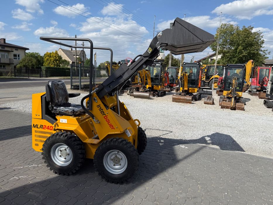 NOWA mini ładowarka Interbauer MLR240 BOBCAT udźwig 350kg szer. 101cm