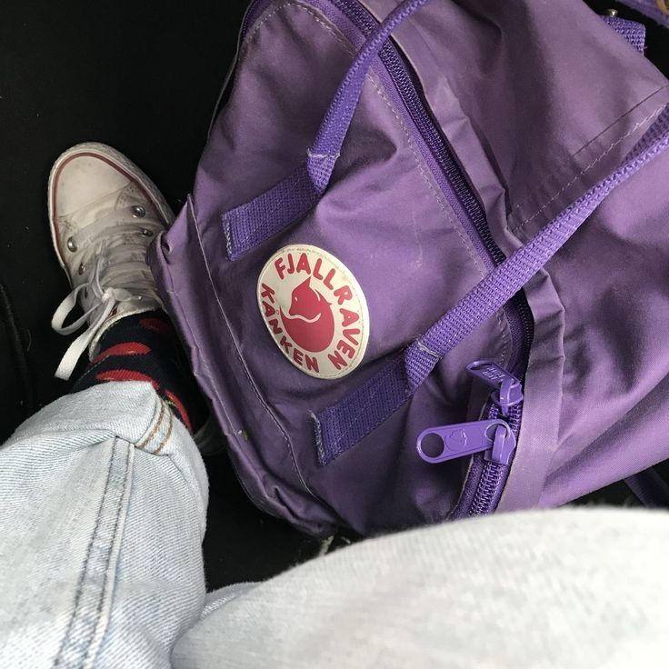 fjallraven kanken фиолетовый рюкзак