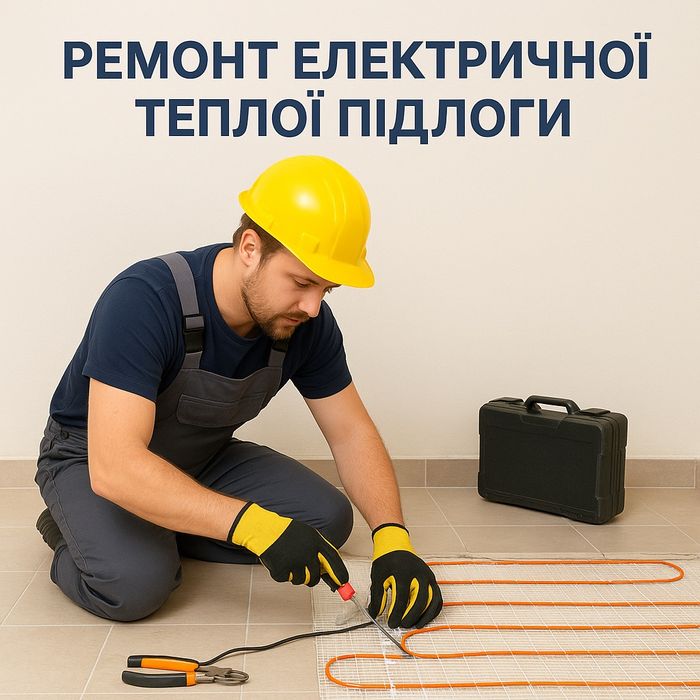 Ремонт, діагностика електричної теплої підлоги та терморегуляторів