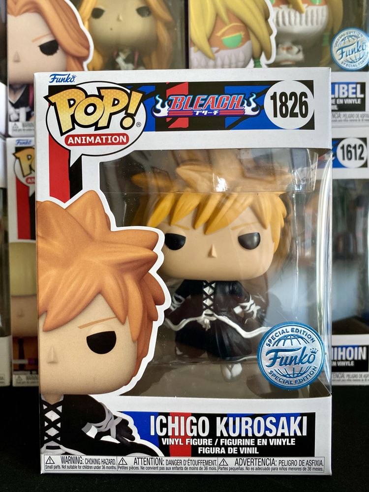 Nowa figurka Funko Pop! Ichigo Kurosaki #1826 Bleach Naruto One Piece