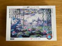 Puzzle, Lilie Wodne Claude Monet, 1000 el.