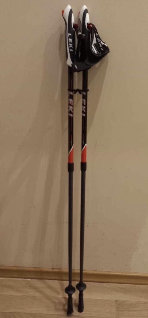 Kije Kijki Nordic Walking Trekking LEKI SPIN TRIGGER 100-130cm 218g