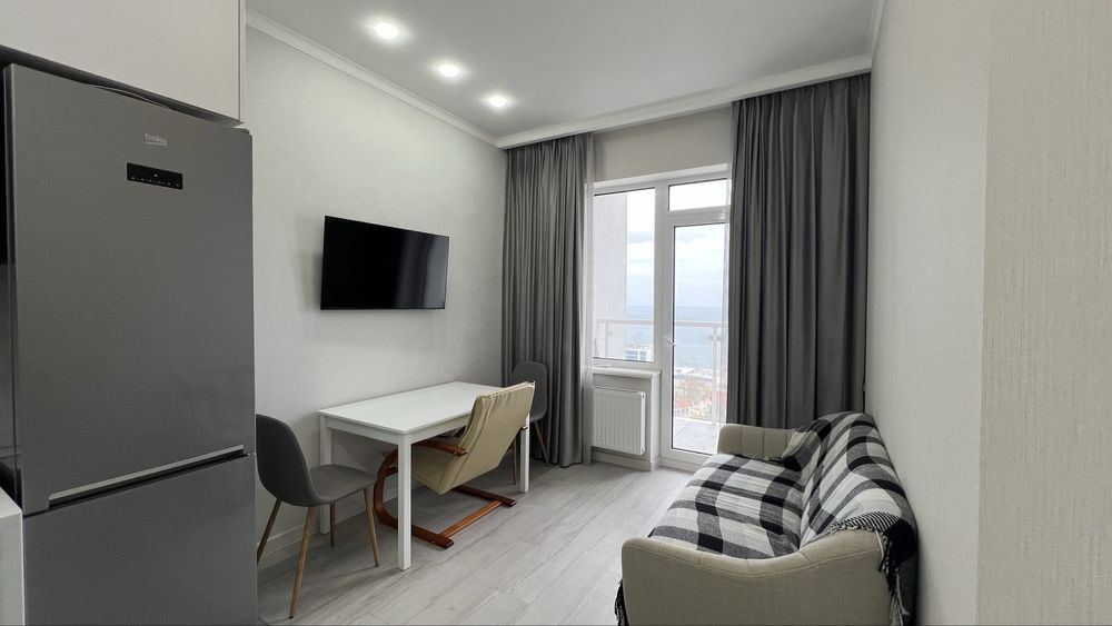 Море!Терраса !2 комнатная квартира ЖК Корфу