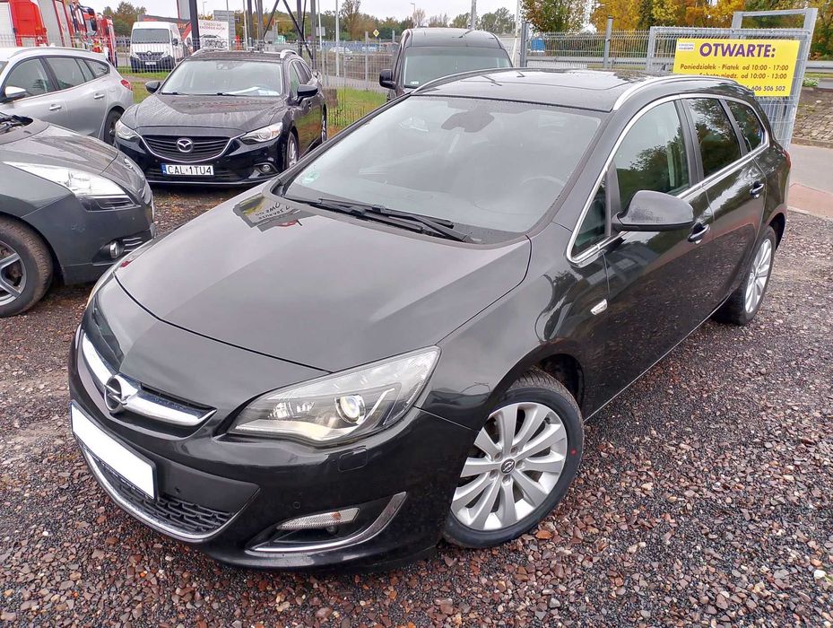 Opel Astra Kombi 2013 1.4Turbo 140KM AUTOMAT Skóry Xenon LED Gwarancja