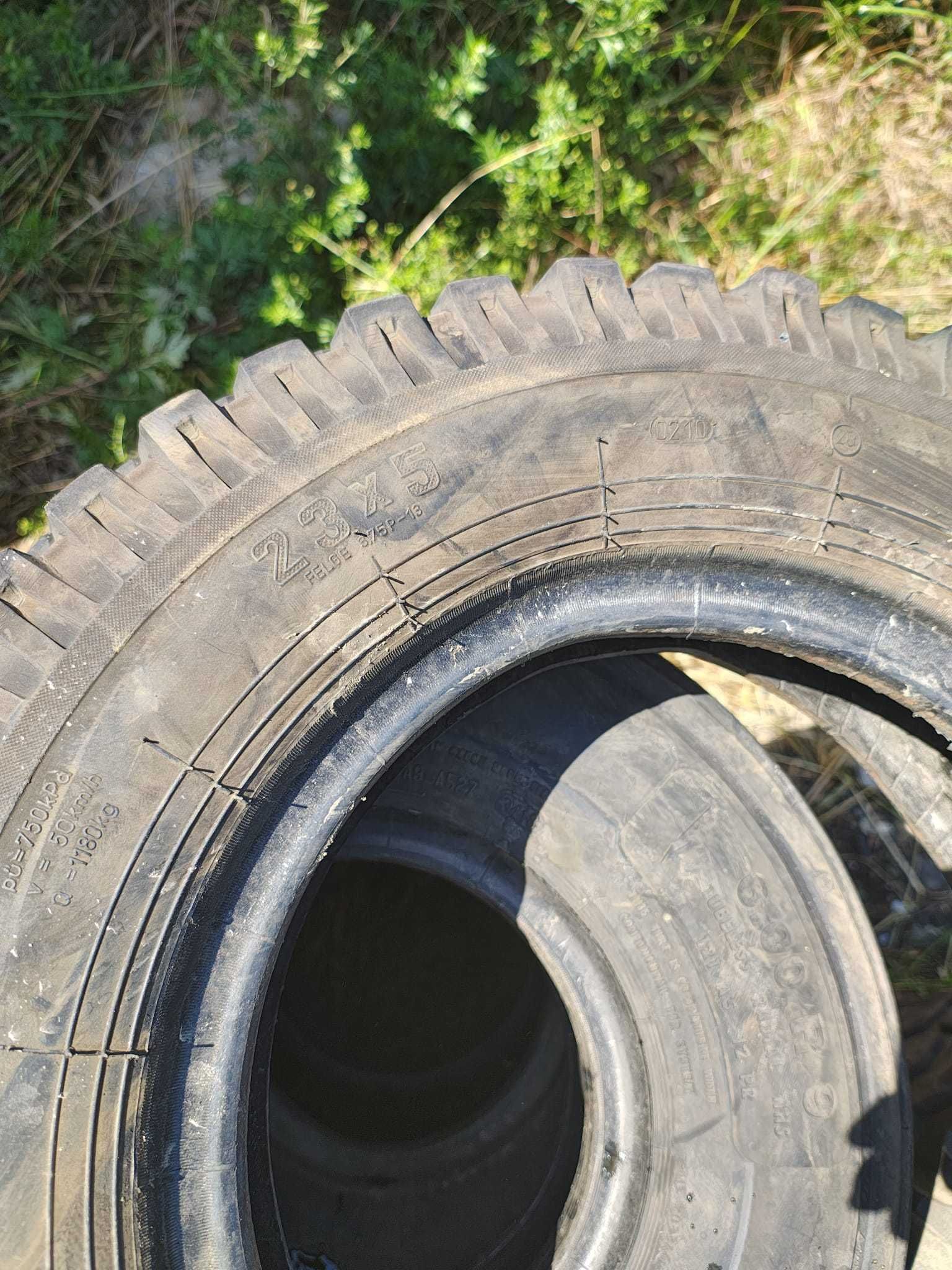 Opona 23x5 Heidenau wózek widłowy i wózek do hedera