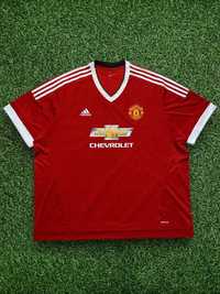 Manchester United czerwona adidas chevrolet premier league