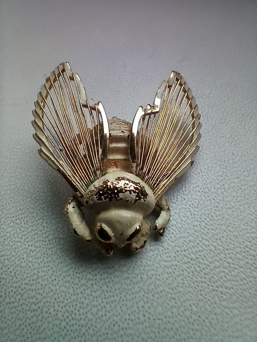 Broszka Kostiumowa amerykańskiej firmy MONET bardzo szczegółowa WARTO!