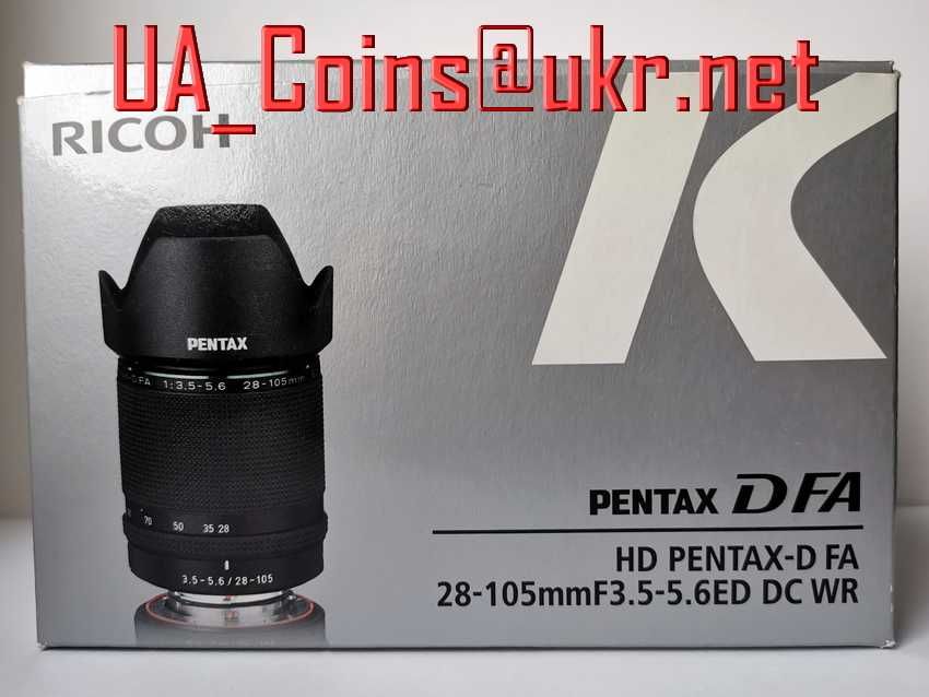 Объектив HD PENTAX-D FA 28-105mm F3.5-5.6 ED DC WR