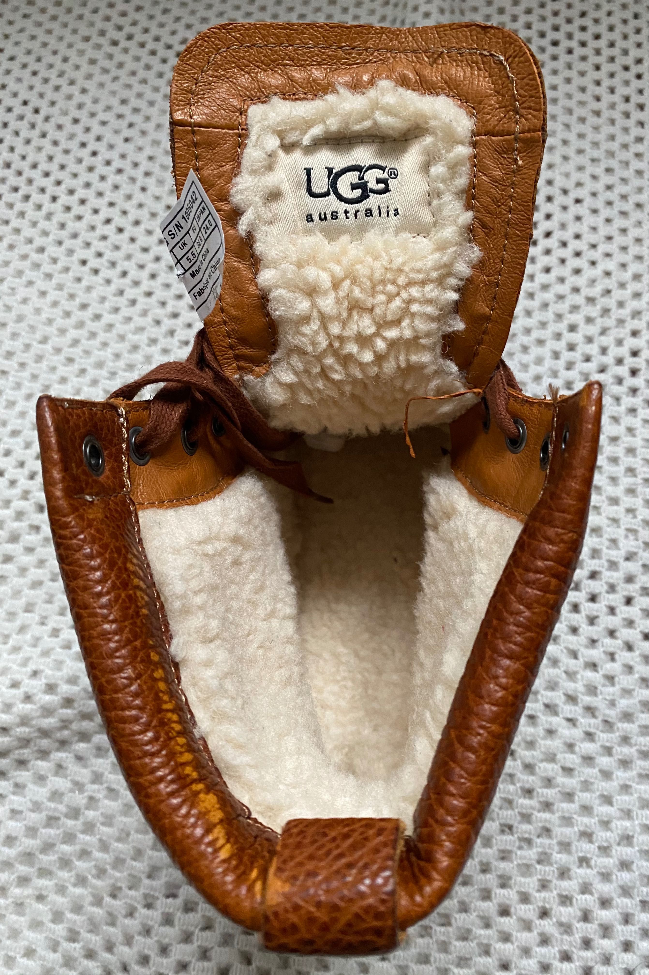 Кожаные женские Ugg