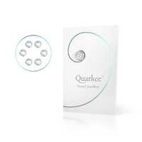 Quarkee™ Crystal Clear 1,8mm / 6szt. kryształki na zęby biżuteria