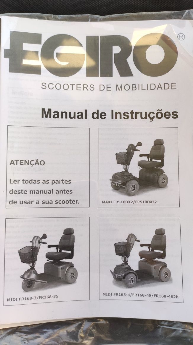 Scooter Elétrica de mobilidade reduzida