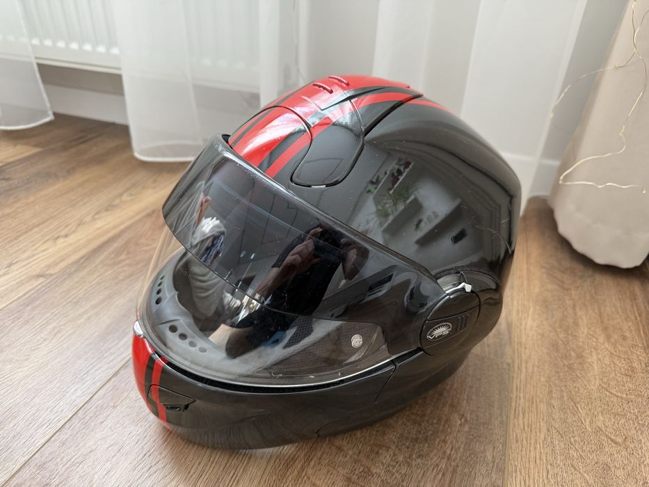 Мотошолом Nolan трансформер кастомне фарбування