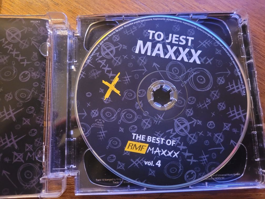 CD x 2 To jest Maxxx vol.4 Best of RMF 2008 Magic Records