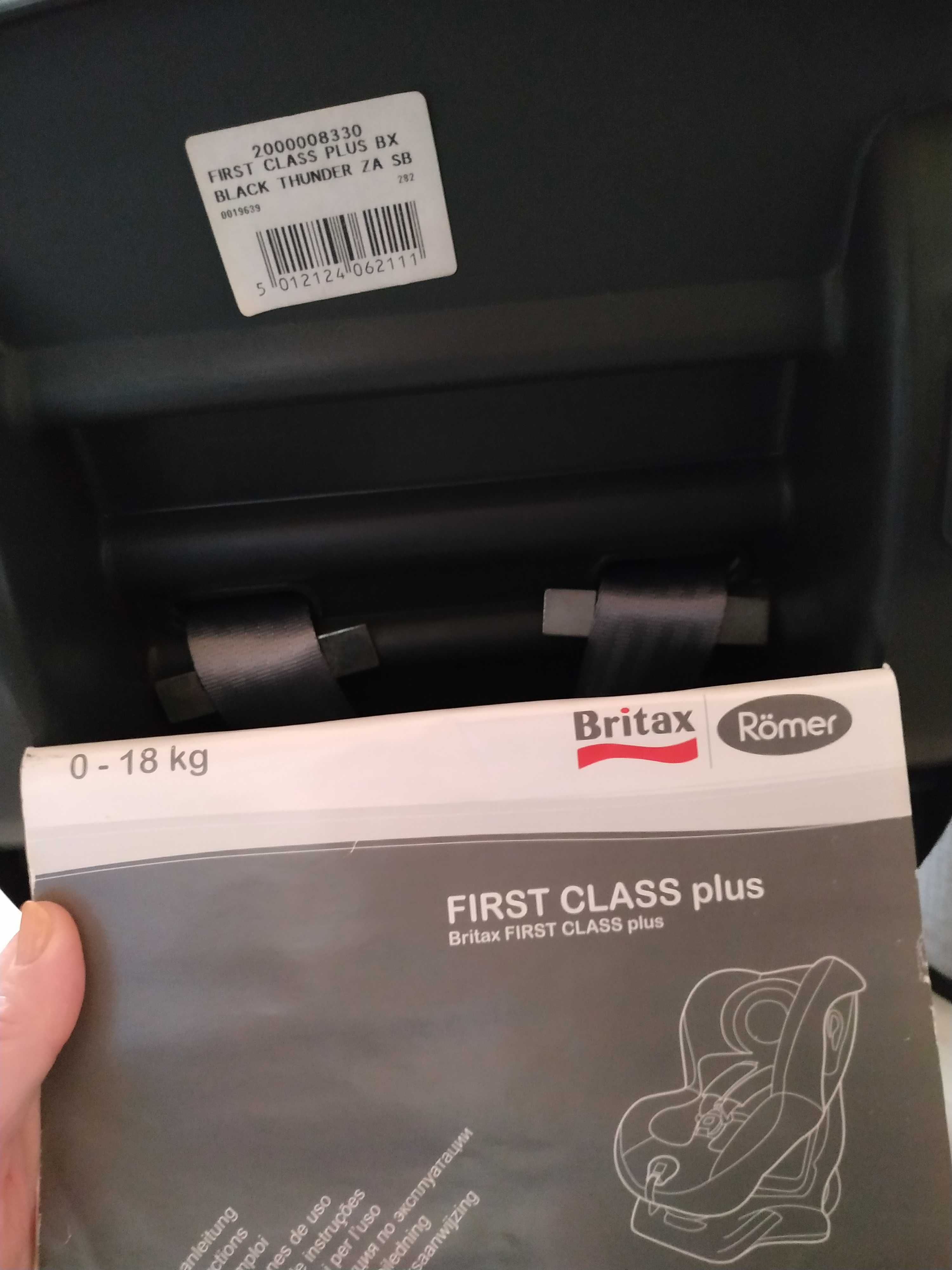 Britax Römer - Cadeira Auto First Class Plus - Grupos 0 / 1 (0/I)