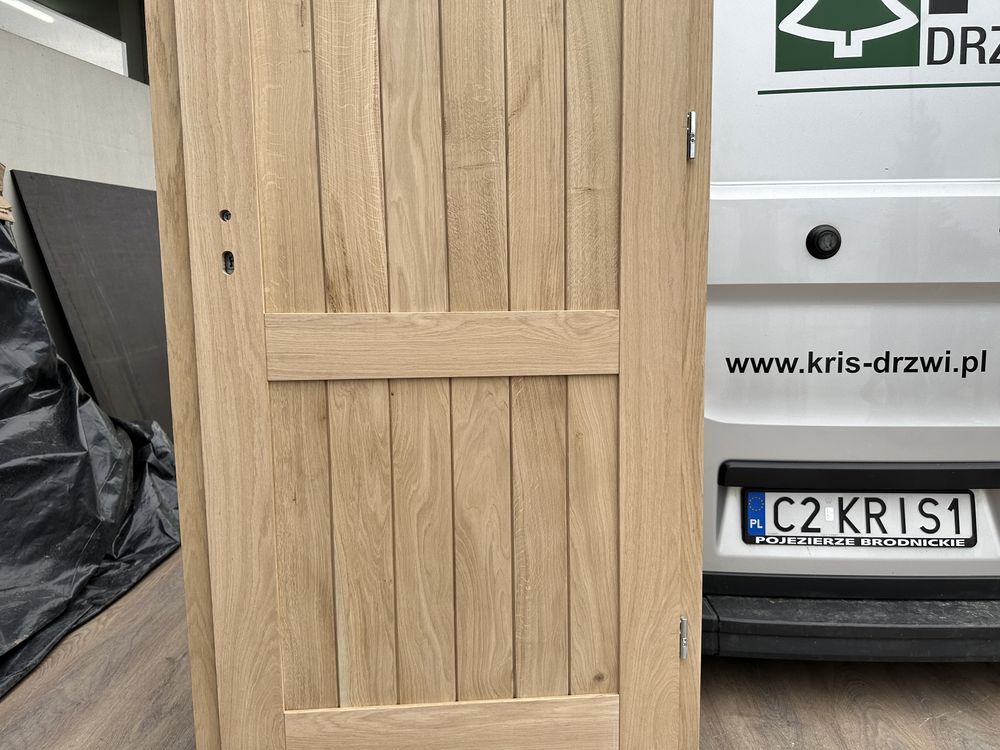 Drzwi drewniane dębowe Na każdy wymiar Cała Polska