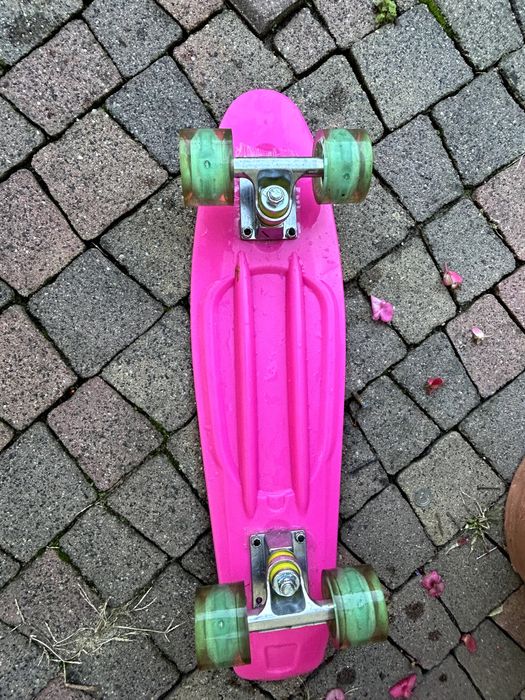 Deskorolka fiszka różowa