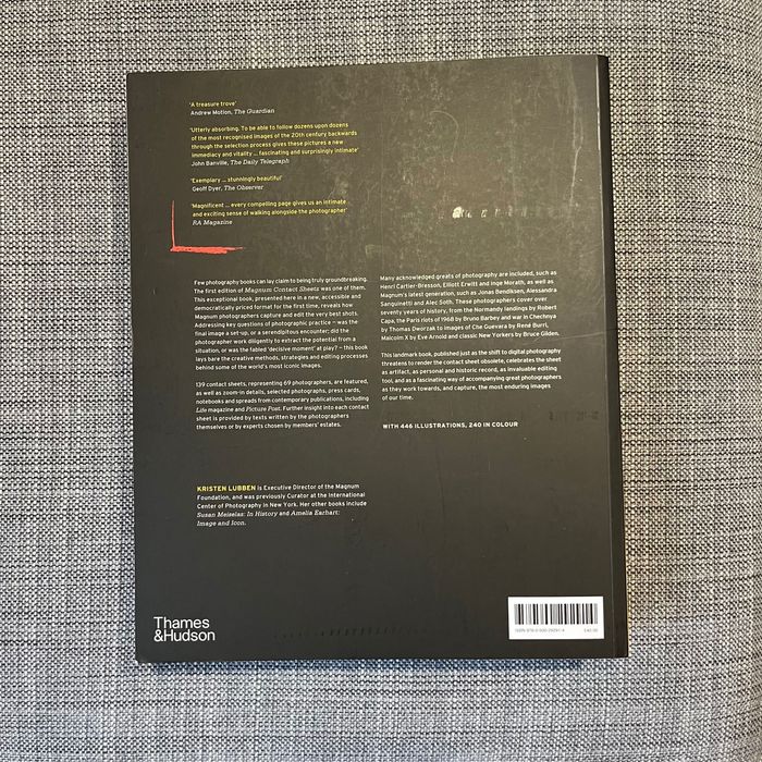 Książka fotograficzna Magnum Contact Sheets