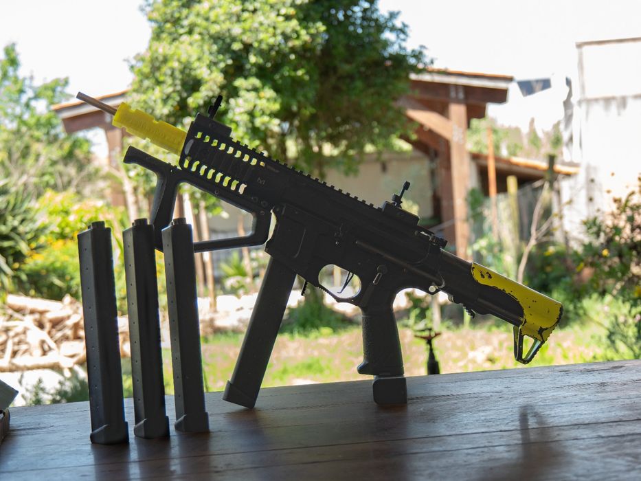 Réplicas curtas de airsoft.