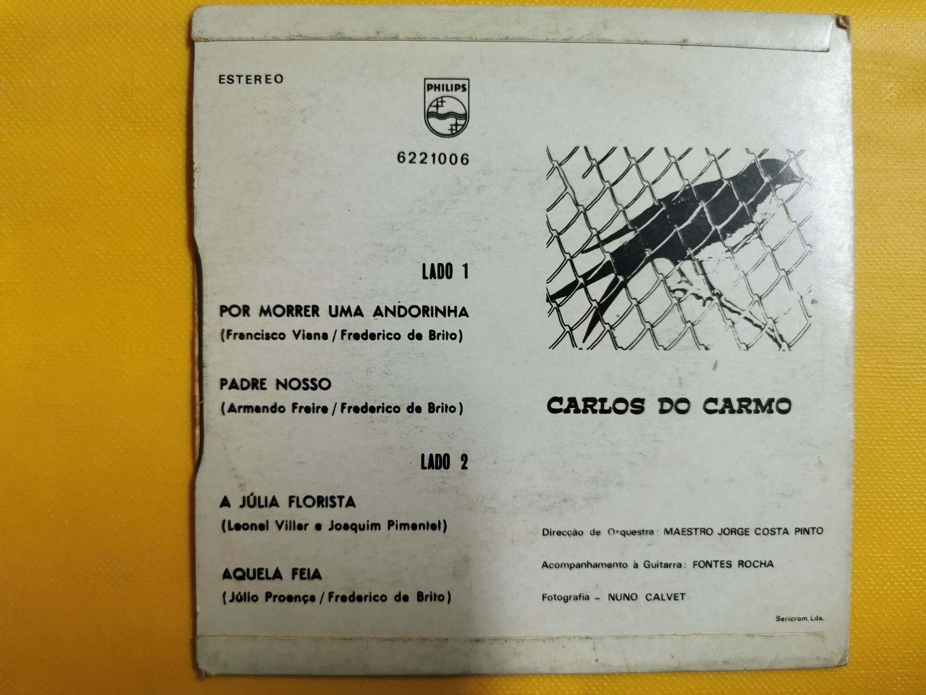 Vinil Carlos do Carmo