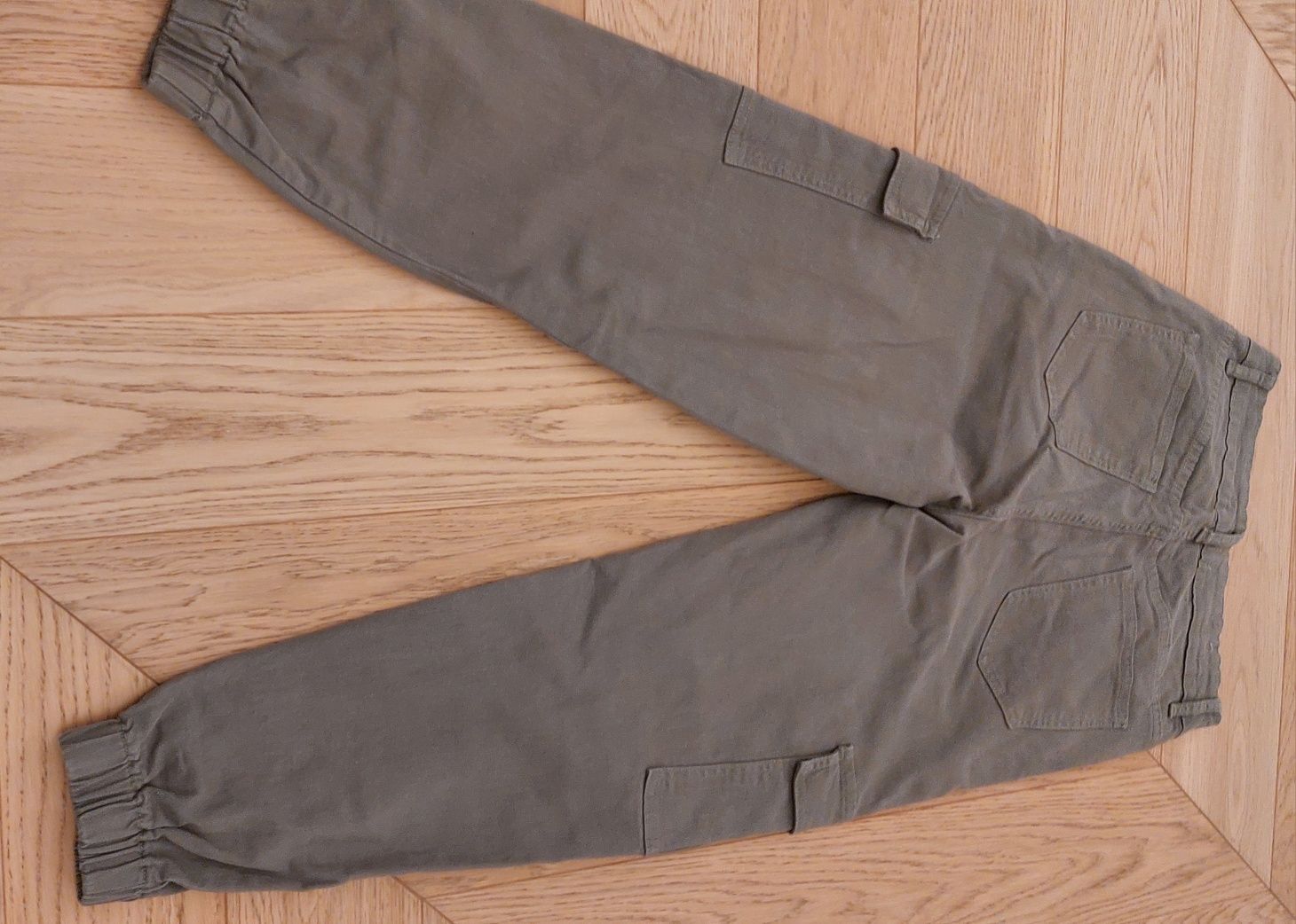 Bojówki damskie, joggery, khaki, 38/M