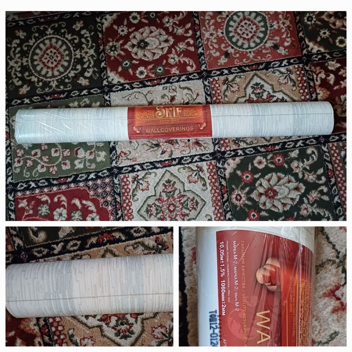 Продам шпалери вінілові на флізіліновій основі