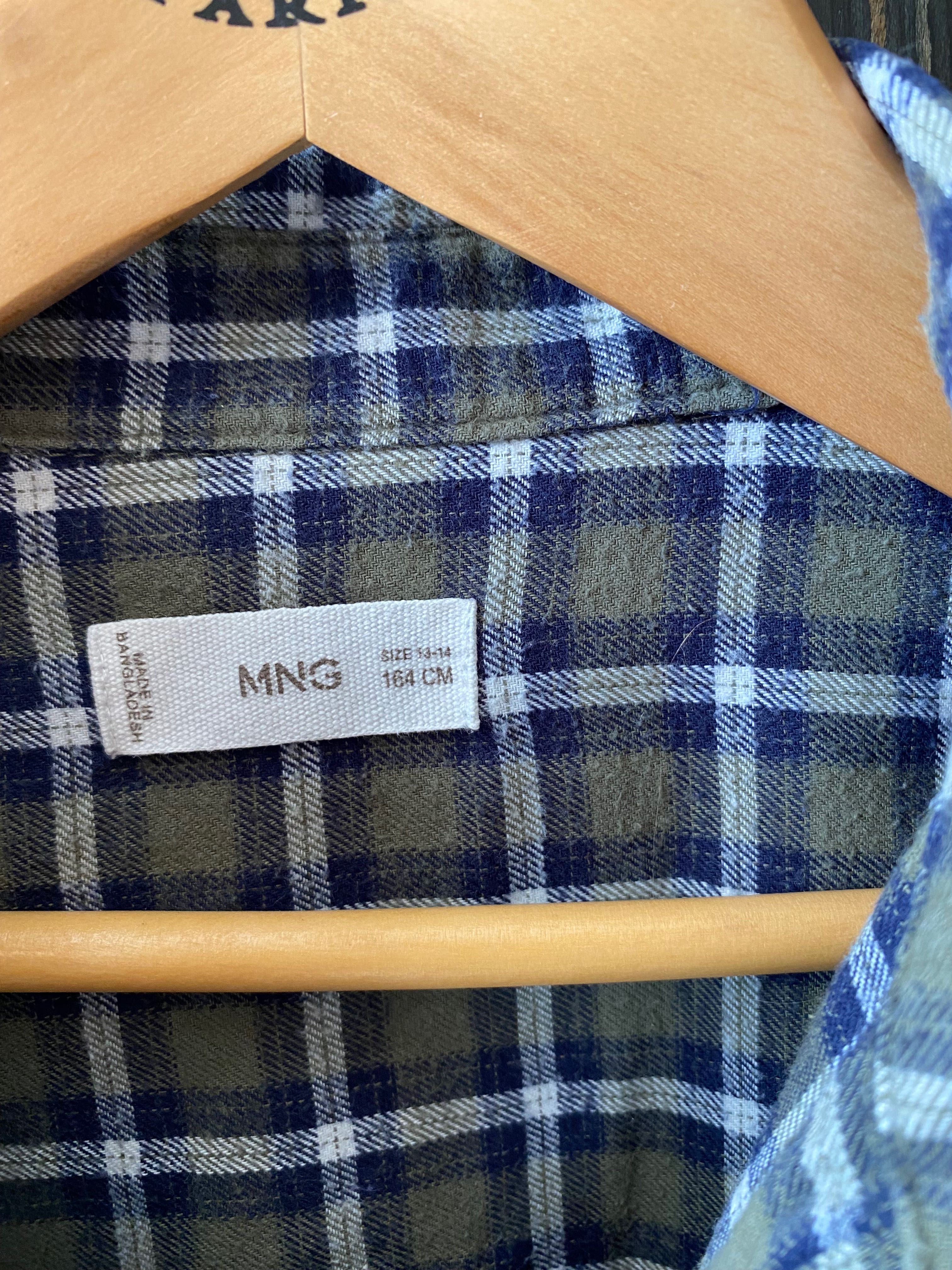 Тепла сорочка  для хлопчика MANGO 164 см