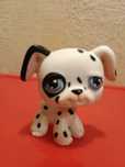 Littlest pet shop LPS #44 dalmatian pies dalmatyńczyk czerwony magnes