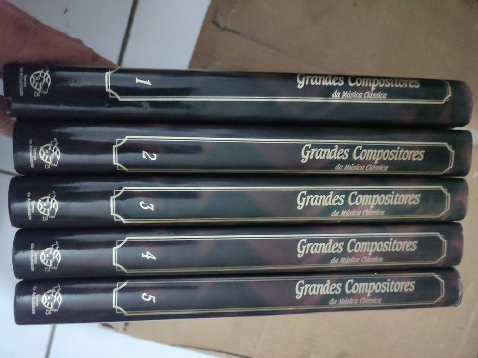 Grandes Compositores da Música Clássica - 5 Volumes