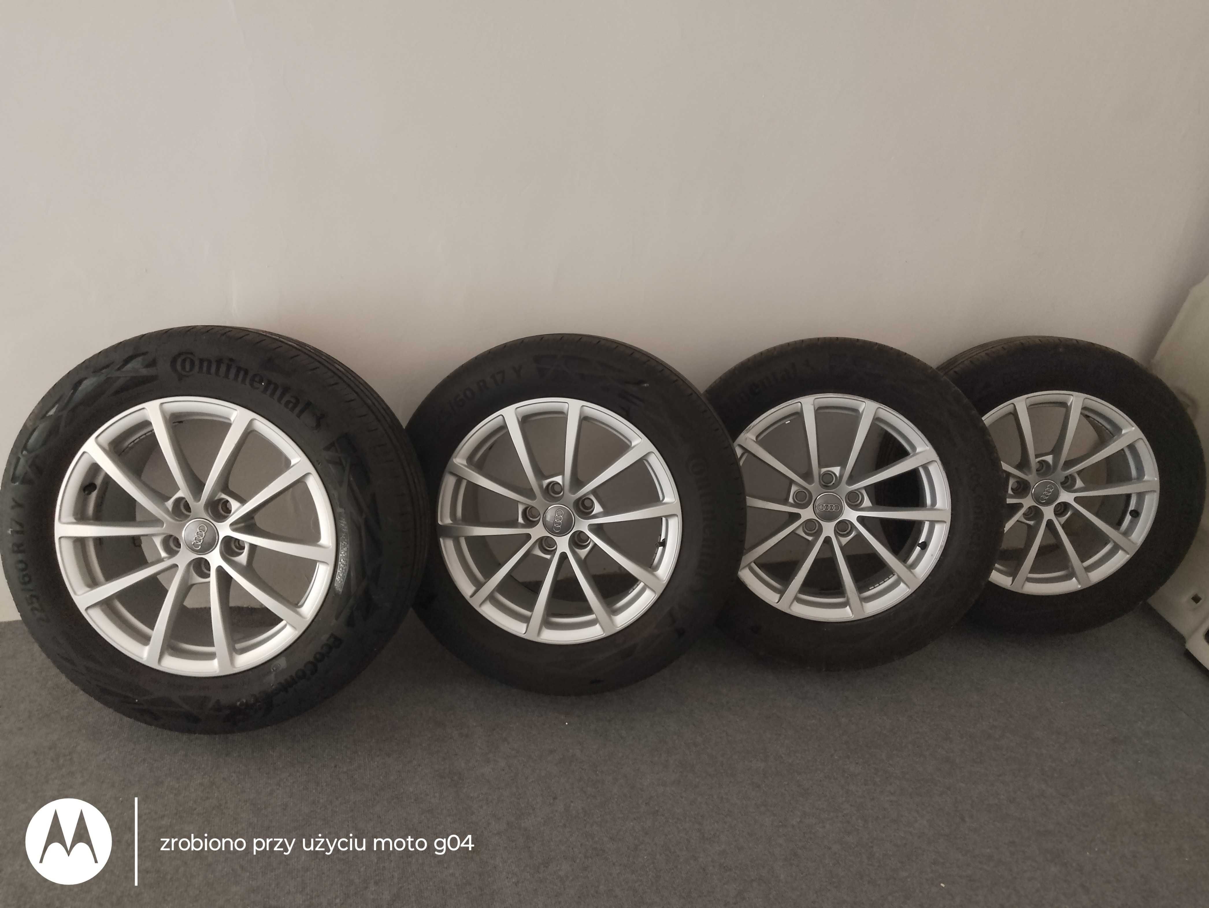 Koła Audi a6 c8 225/60/17 Continental lato 22 r.