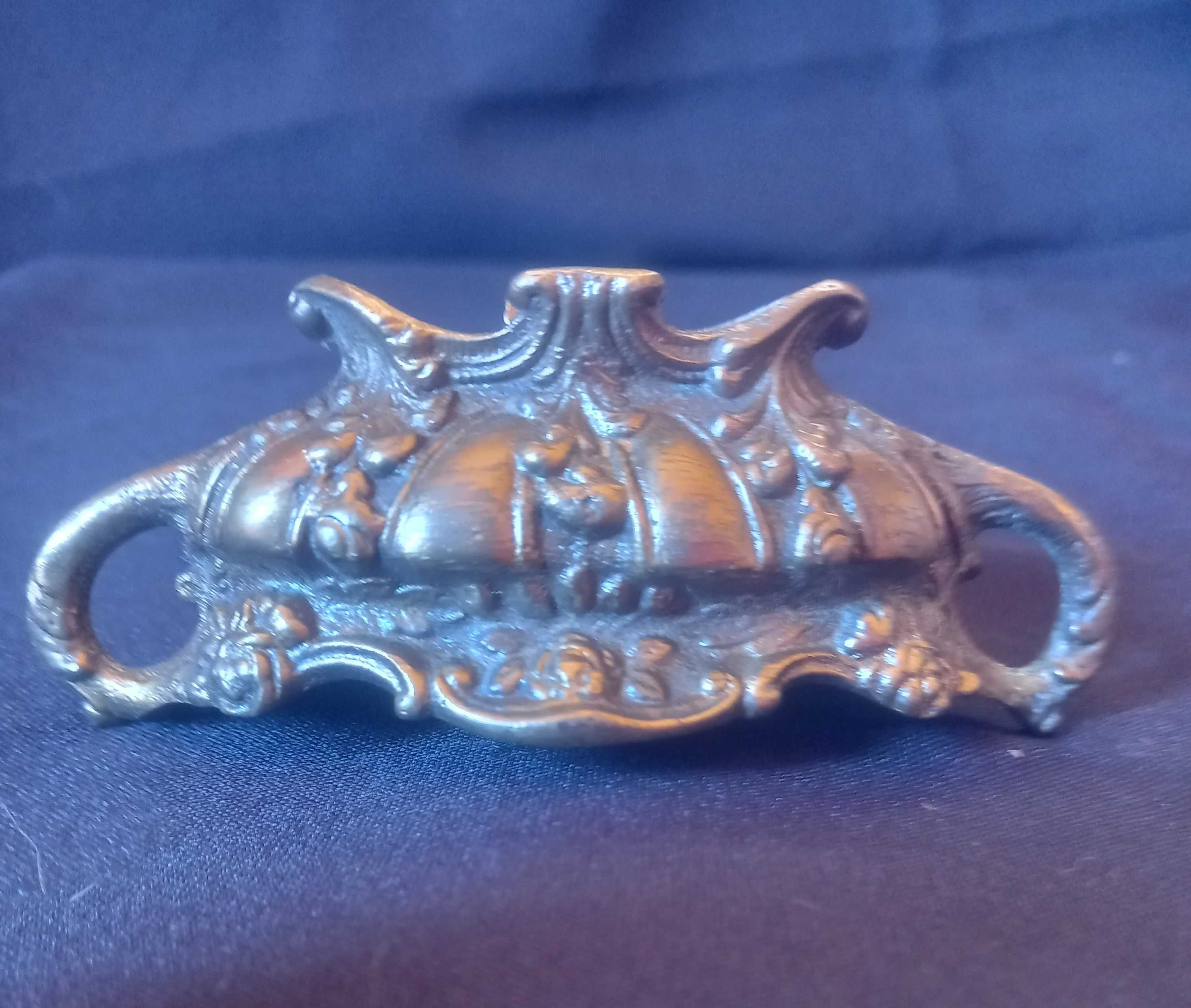 Mini floreira /Agulheiro em Bronze