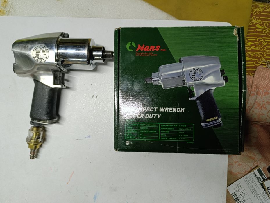 Пневмо гайковёрт HANS 84111